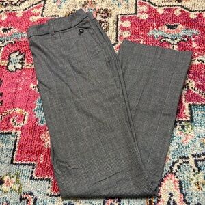 WHBM White House Black Market Women’s 8 the Slim plaid pattern trouser/pants
